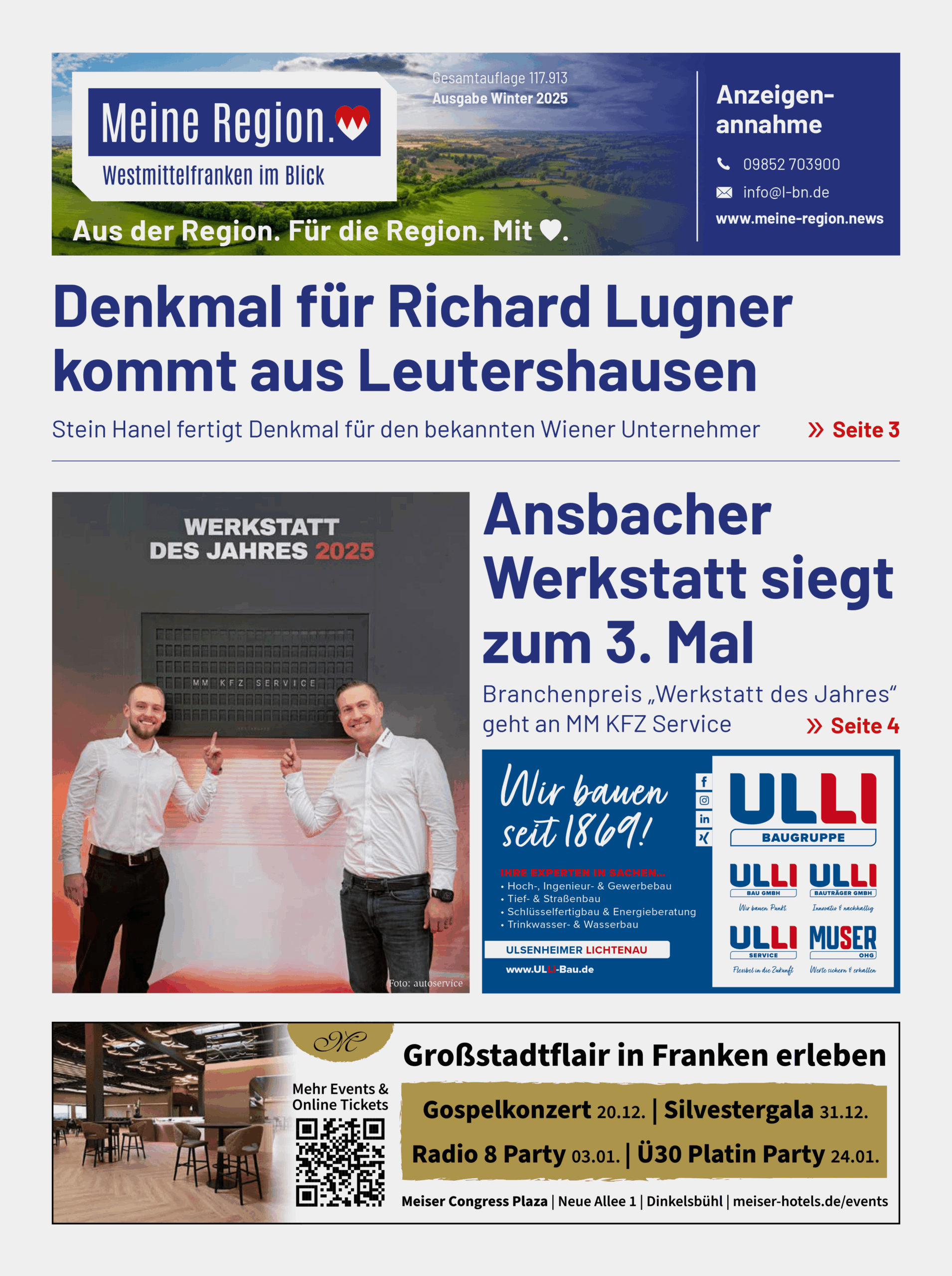 Titelseite Ausgabe 2 Mitte