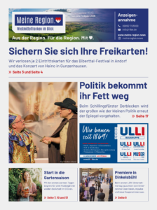 Titelseite 3. Ausgabe Meine-Region